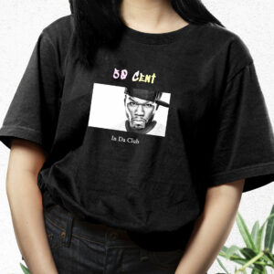50 Cent In Da Club Hip Hop Rapper T Shirt 2 50 Cent In Da Club Hip Hop Rapper T Shirt 3