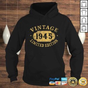 75 years old 75th Birthday Anniversary Gift Limited 1945 Shirt 4