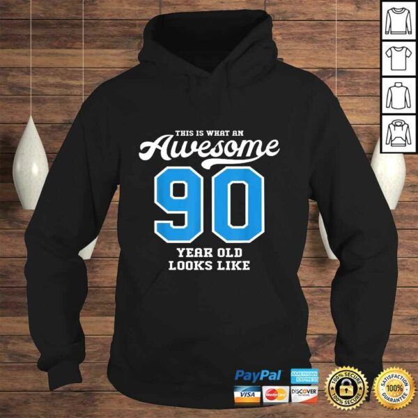 90th Birthday Gift Awesome 90 Year Old TShirt