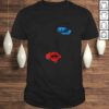 Abstract Art Face Sketch Lipstick Makeup Print Artist Lover Shirt