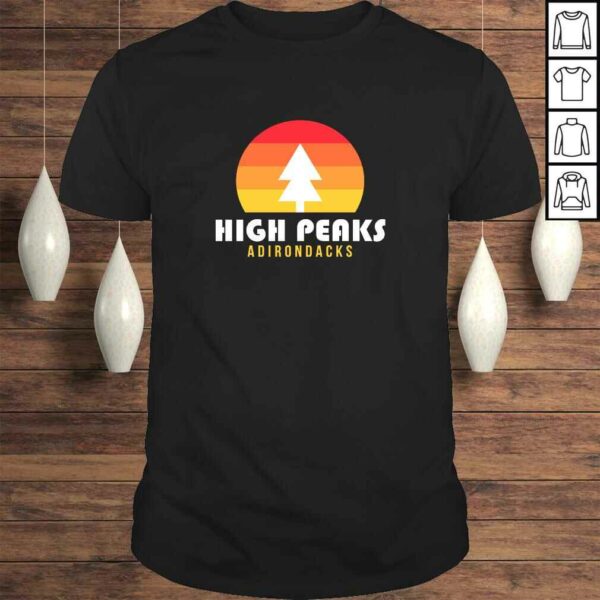 Adirondacks High Peaks SweaShirt Retro