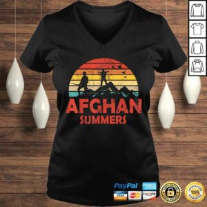 Afghan Summers Veteran Shirt Funny Afghanistan Veteran Shirt