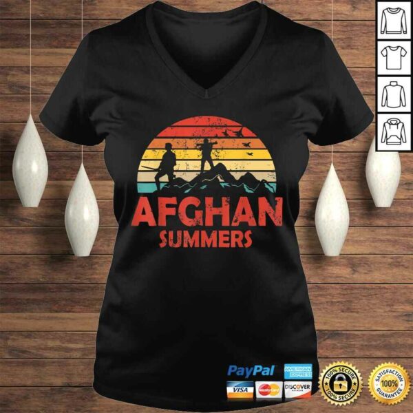 Afghan Summers Veteran Shirt Funny Afghanistan Veteran Shirt