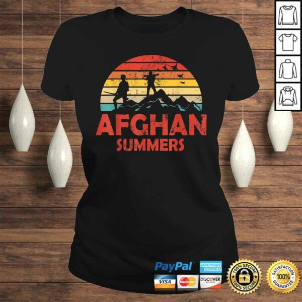 Afghan Summers Veteran Shirt Funny Afghanistan Veteran Shirt