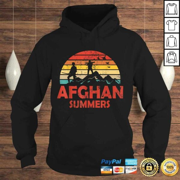 Afghan Summers Veteran Shirt Funny Afghanistan Veteran Shirt