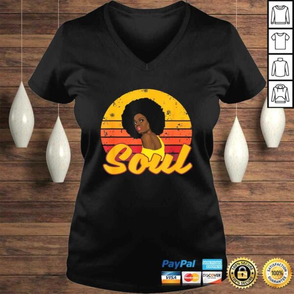 African American 70s 80s Funk Afro Disco Soul Melanin Queen T-shirt