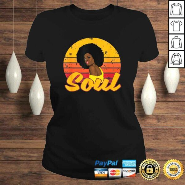 African American 70s 80s Funk Afro Disco Soul Melanin Queen T-shirt