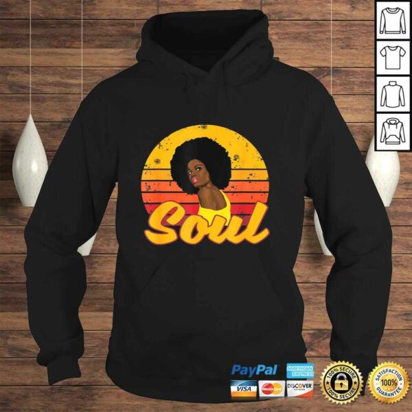 African American 70s 80s Funk Afro Disco Soul Melanin Queen T-shirt