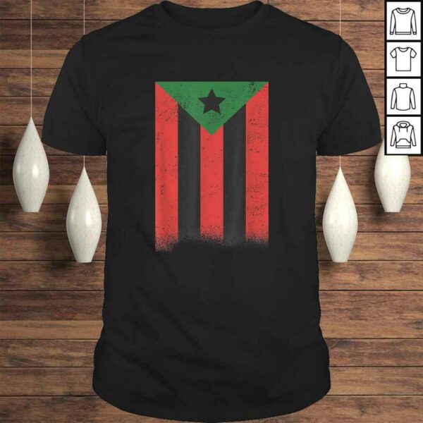 Afro Boricua Puerto Rico Africa Shirt