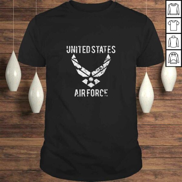 Air Force US Veterans Shirt 4th of July American Flag Shirt