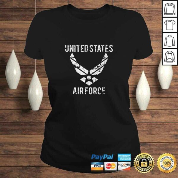 Air Force US Veterans Shirt 4th of July American Flag Shirt