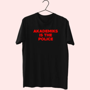 Akademiks Is The Police Essentials T Shirt Akademiks Is The Police Essentials T Shirt