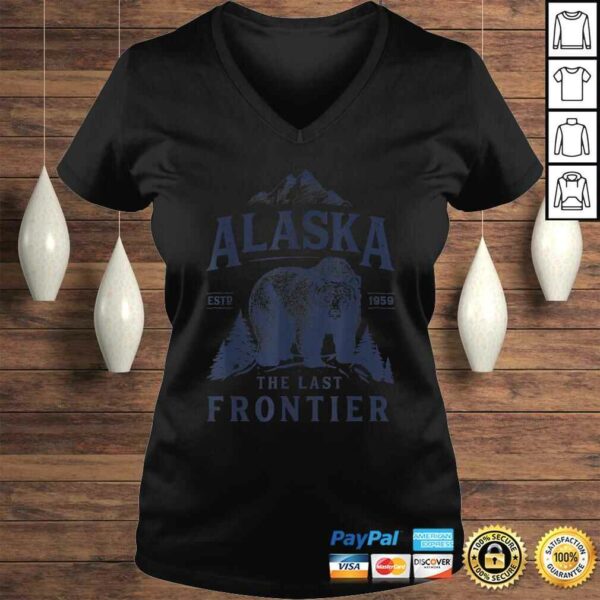 Alaska Shirt The Last Frontier Bear Home Men Women Gifts