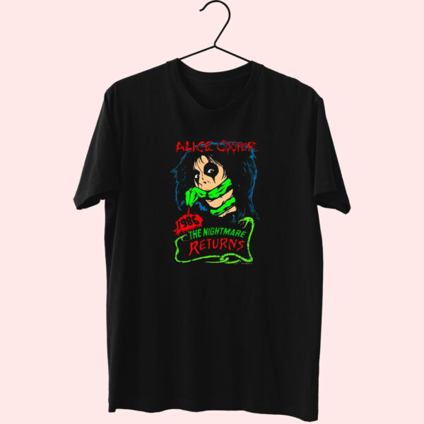 Alice Cooper The Nightmare Returns Essentials T Shirt