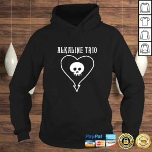Alkaline Trio - Classic Heartskull - Official Merch V-Neck T-Shirt 3 Alkaline Trio Classic Heartskull Official Merch V Neck T Shirt 4