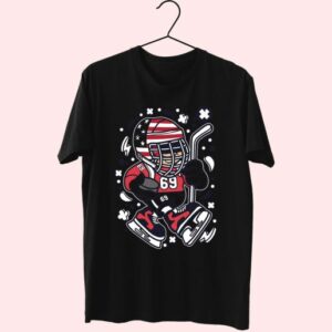 American Hockey Kid Funny Graphic T Shirt 3 American Hockey Kid Funny Graphic T Shirt 4