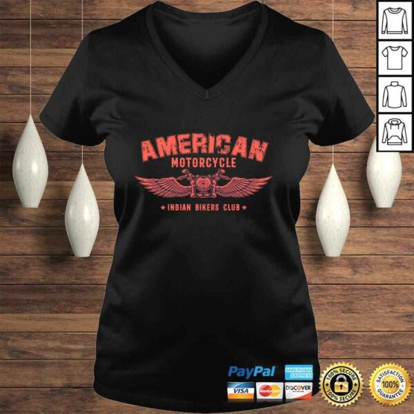 American Motorcycle Indian Bikers Club Pullover Hoodie