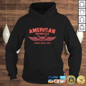 American Motorcycle Indian Bikers Club Pullover Hoodie 3 American Motorcycle Indian Bikers Club Pullover Hoodie 4