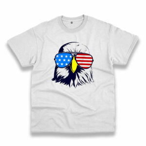 American Patriotic Eagle With Sunglasses Vintage Tshirt American Patriotic Eagle With Sunglasses Vintage Tshirt