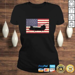 American USA Flag Chinook Helicopter Army Military PiloTShirt Gift 2 American USA Flag Chinook Helicopter Army Military PiloTShirt Gift 3