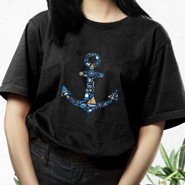 Anchor Funny Graphic T Shirt