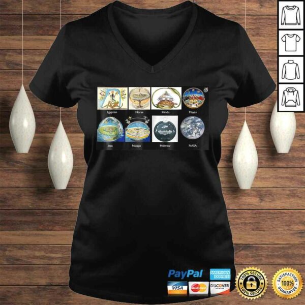 Ancient Flat Earth Cosmology TShirt