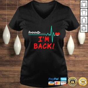 And Back Open Heart Surgery Heart Transplant Gift Apparel TShirt