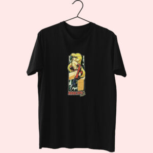 Anime Blonde Girl Hook Ups Essentials T Shirt Anime Blonde Girl Hook Ups Essentials T Shirt