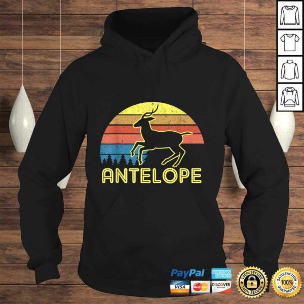 Antelope Shirt Antelope Vintage Retro Sunset Style TShirt Gift