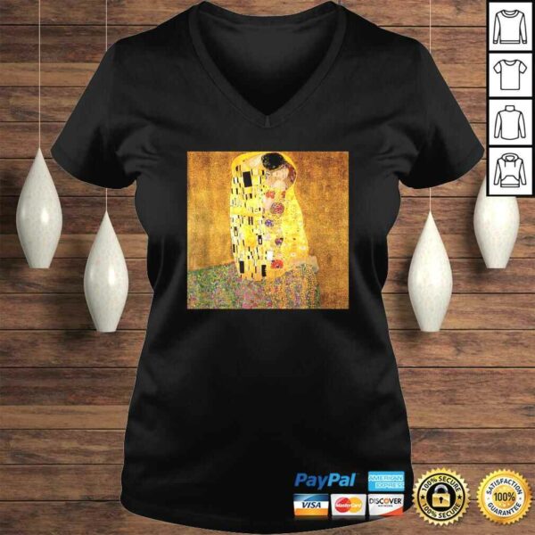 Art Nouveau Kiss Klimt Sexy Beautiful Elegant Love TrusT-shirt