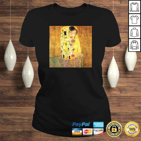 Art Nouveau Kiss Klimt Sexy Beautiful Elegant Love TrusT-shirt