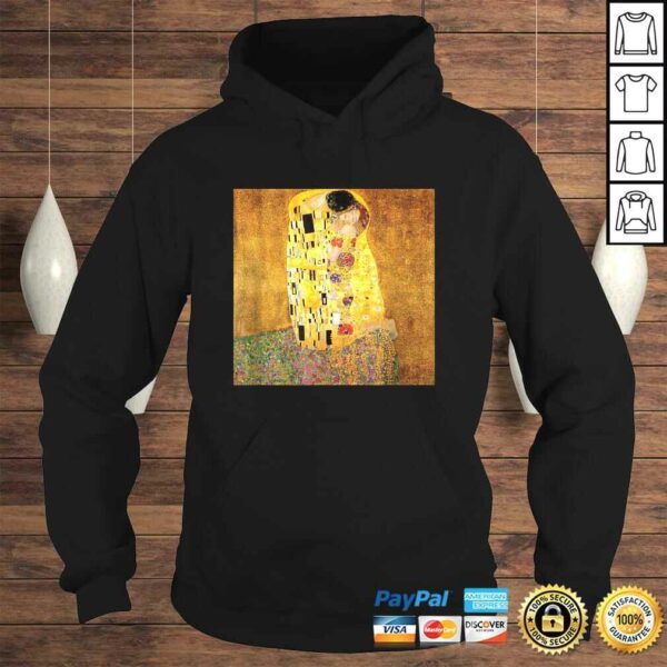 Art Nouveau Kiss Klimt Sexy Beautiful Elegant Love TrusT-shirt