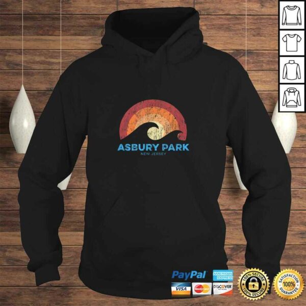 Asbury Park New Jersey NJ Retro Surf Beach Vibe Tee