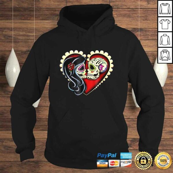 Ashes – Day of the Dead Kissing Couple – Sugar Skull Lovers