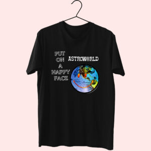 Astroworld Put On Happy Face Essential T Shirt Astroworld Put On Happy Face Essential T Shirt