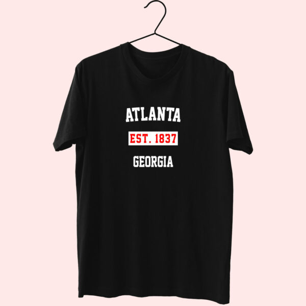 Atlanta Est 1837 Georgia Fashionable T Shirt