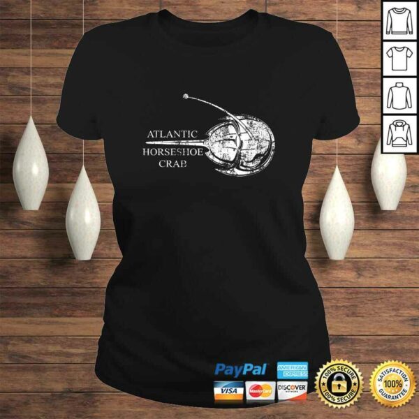 Atlantic Horseshoe Crab Vintage V-Neck T-Shirt