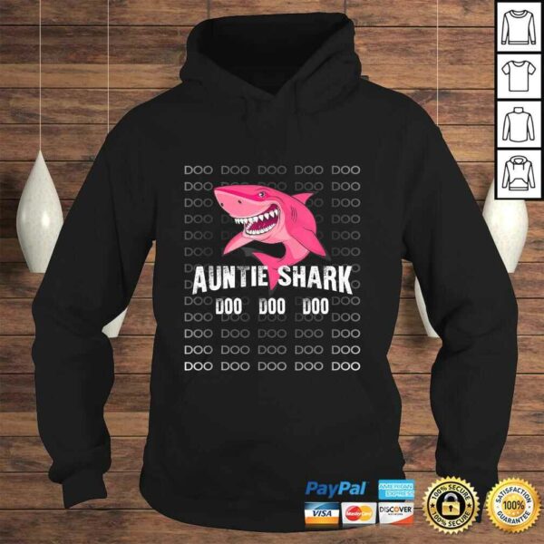 Auntie Shark Shirt Doo Doo Matching Family Shark TShirt