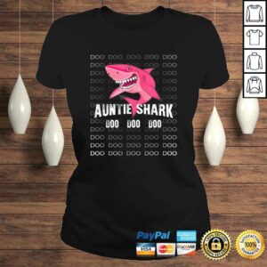 Auntie Shark Shirt Doo Doo Matching Family Shark Tee T-Shirt 2 Auntie Shark Shirt Doo Doo Matching Family Shark Tee T Shirt 3