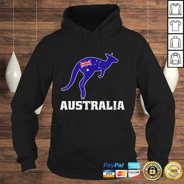 Australian Kangaroo Shirt Australia Flag Souvenir Gift Idea