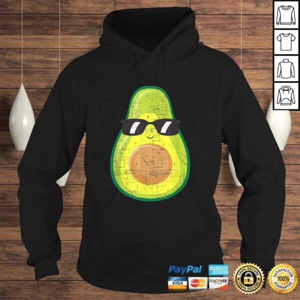 Avocado With Sunglasses – Funny Vegan Vegetarian Design TShirt