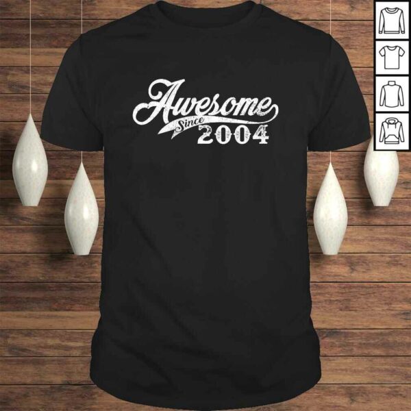 Awesome Since 2004 Born In 2004 V-Neck T-Shirt