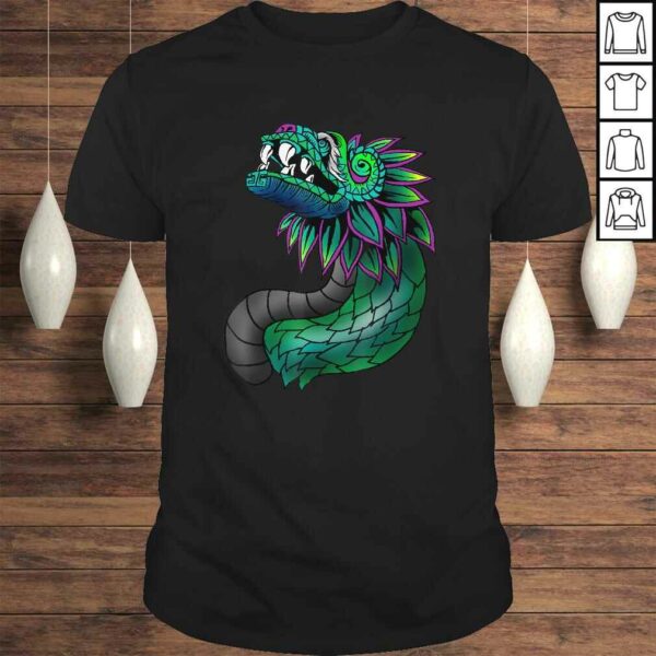 Aztec God Quetzalcoatl Cool Snake Dragon Inca Maya Gift Idea Shirt