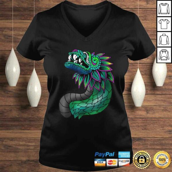 Aztec God Quetzalcoatl Cool Snake Dragon Inca Maya Gift Idea Shirt