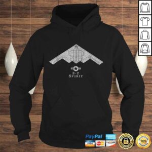 B2 Spirit Stealth Bomber Tech Drawing Military Airplane Tee 3 B2 Spirit Stealth Bomber Tech Drawing Military Airplane Tee 4