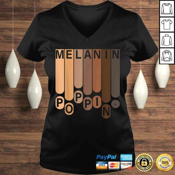 BLACK POWER HISTORY MELANIN POPPIN AFRICA LIVES MATTER TShirt