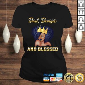 Bad Bougie And Blessed Bougie Gift For Women Black Queen Shirt 2 Bad Bougie And Blessed Bougie Gift For Women Black Queen Shirt 3