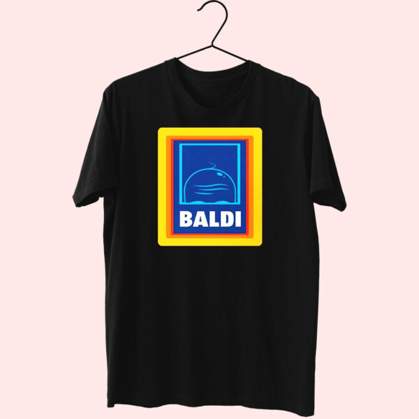 Baldi Aldi Bald Head Funny T Shirt