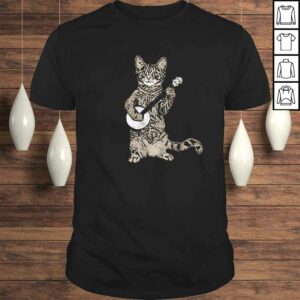 Banjo Cat – Funny Retro Style Bluegrass & Tabby Cat Lover TShirt Banjo Cat – Funny Retro Style Bluegrass & Tabby Cat Lover TShirt