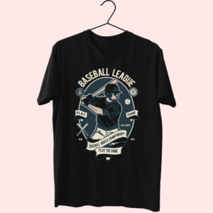 Baseball League Funny Graphic T Shirt Baseball League Funny Graphic T Shirt